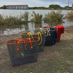Panier en grosse maille