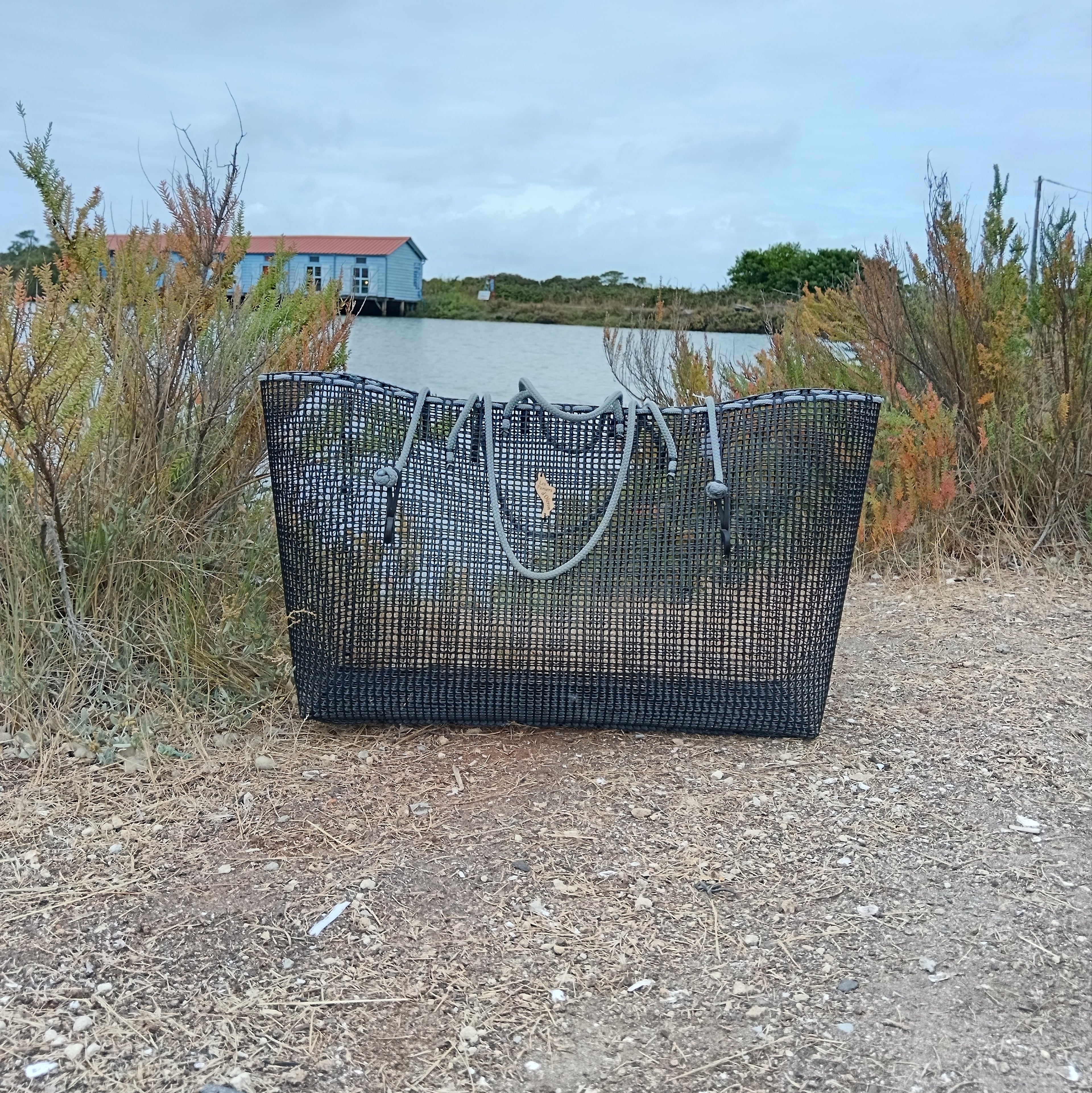 Grand panier de plage