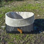 Panière à pain - Poissons beiges