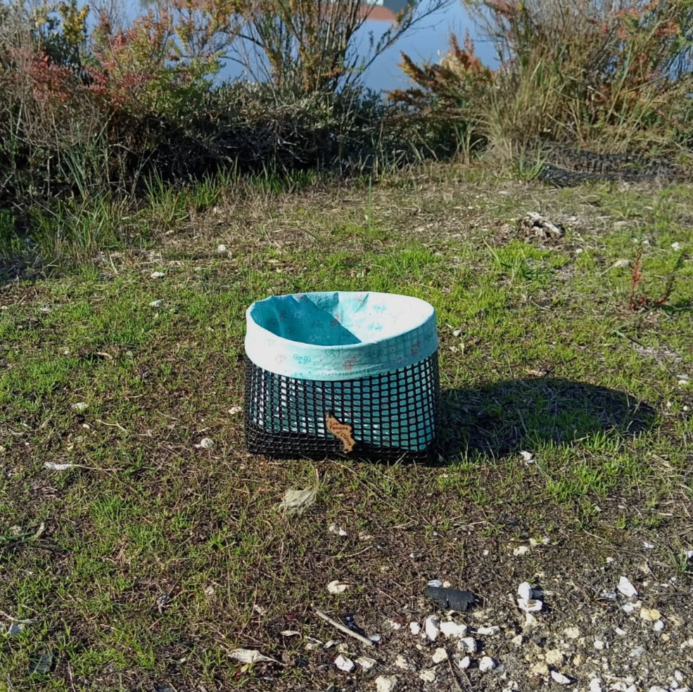 Panière à pain - Vélos bleus